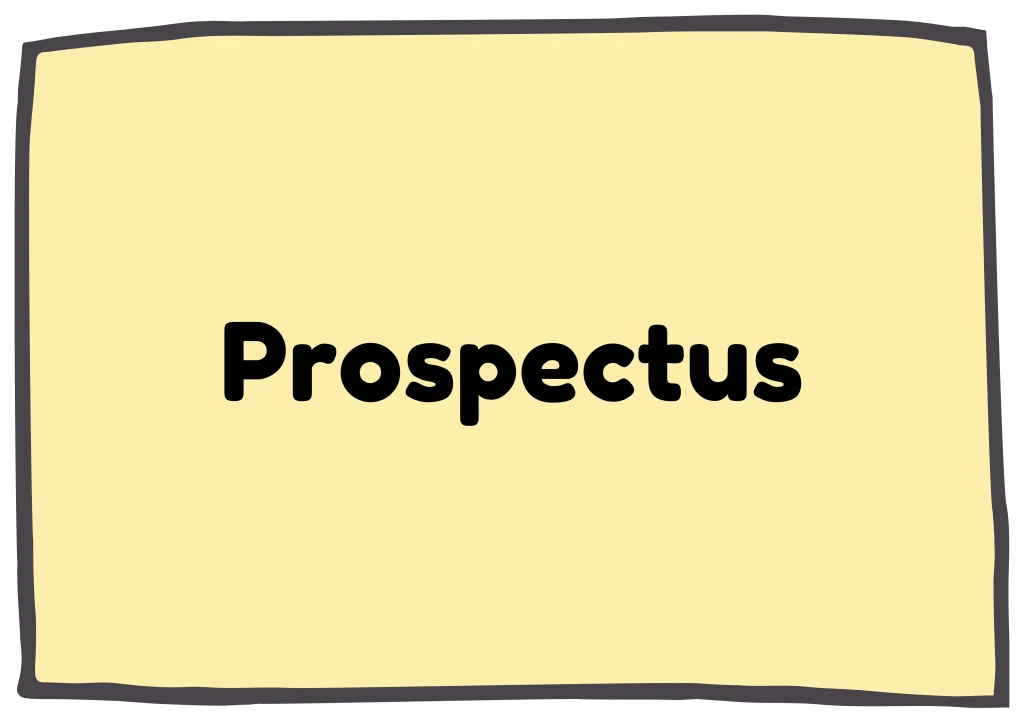 Prospectus