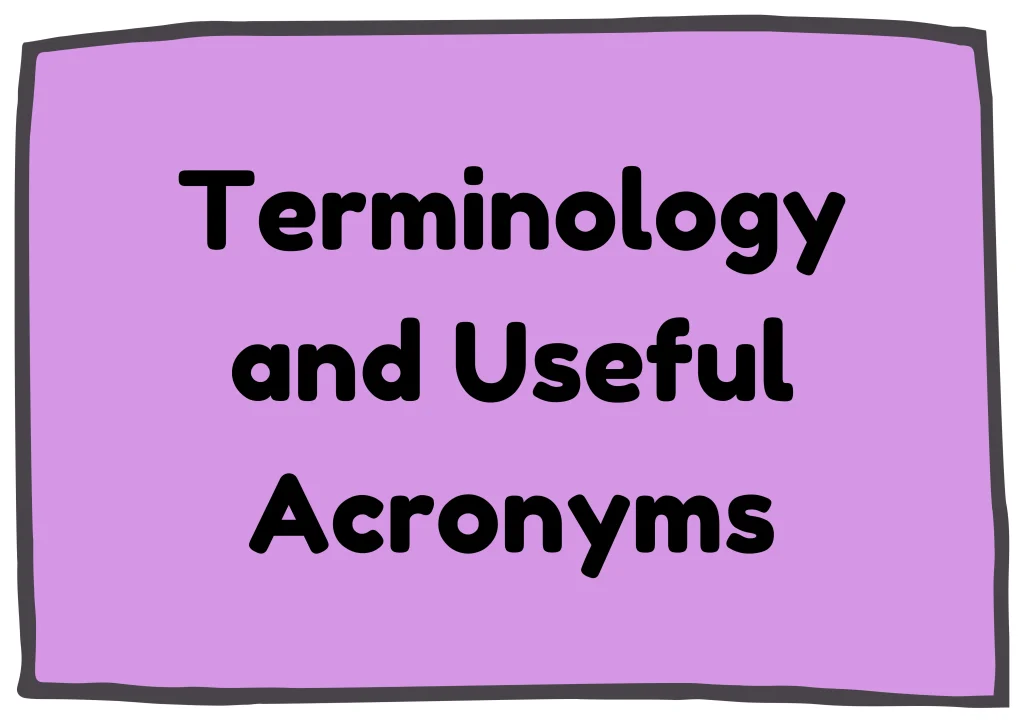 Terminology