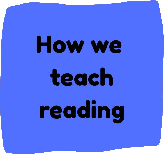 how we teach reading page link button